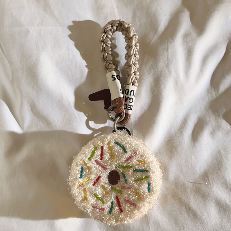 Plush Dessert Earphone Case – Round Cute Bag Charm