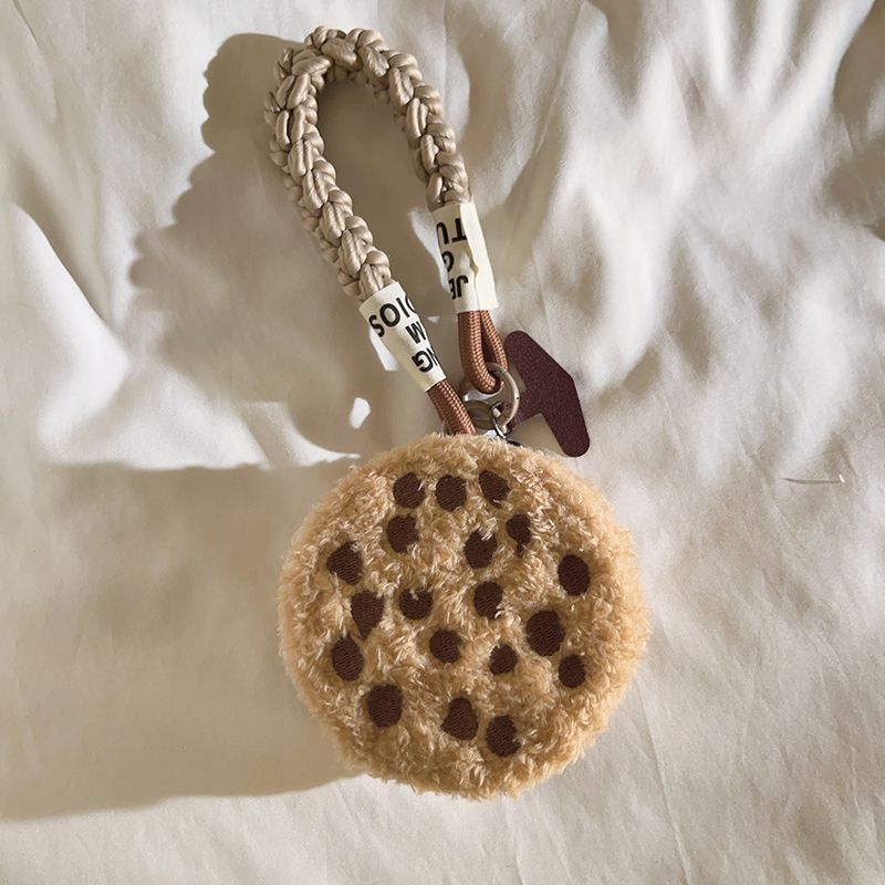 Plush Dessert Earphone Case – Round Cute Bag Charm