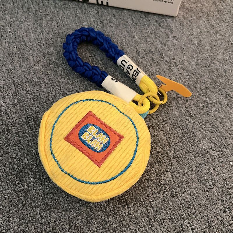 Small Yellow Coin Pouch Charm – Phone & Bag Accessory