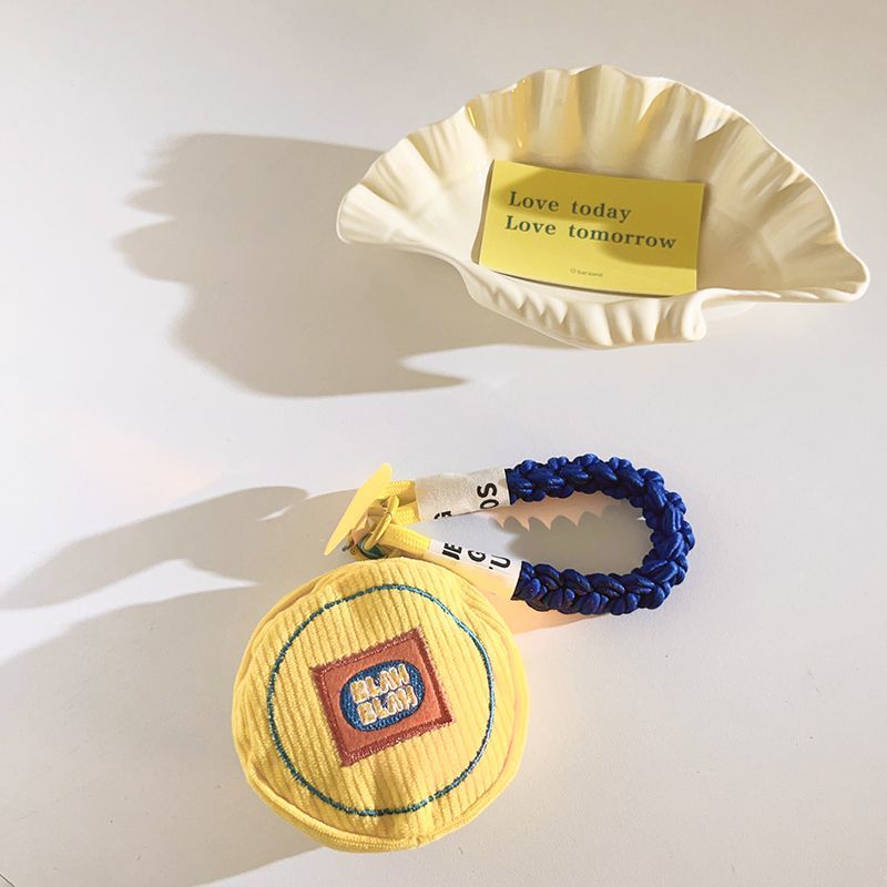 Small Yellow Coin Pouch Charm – Phone & Bag Accessory