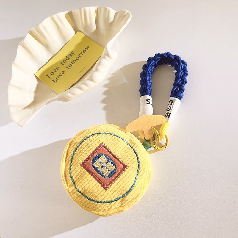 Small Yellow Coin Pouch Charm – Phone & Bag Accessory