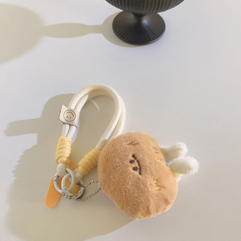 Plush Potato Charm – Cute Phone Lanyard & Bag Chain Accessory