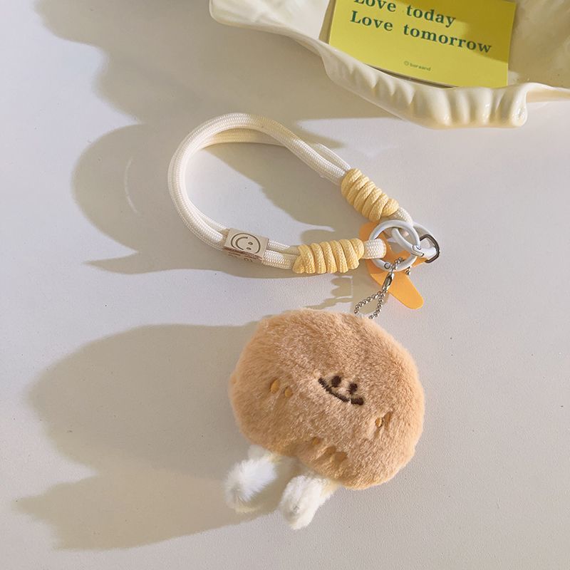 Plush Potato Charm – Cute Phone Lanyard & Bag Chain Accessory